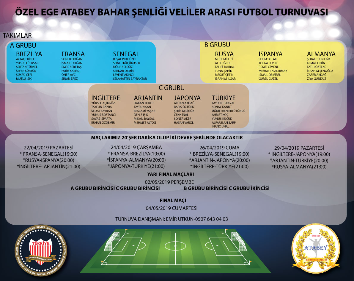 VELİLER ARASI FUTBOL TURNUVASI